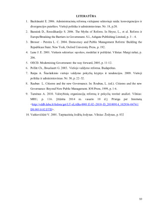 KAS YRA VIEŠOJO VALDYMO REFORMA. Paveikslėlis 10