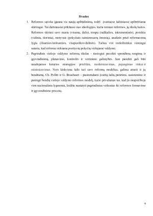 KAS YRA VIEŠOJO VALDYMO REFORMA. Paveikslėlis 9