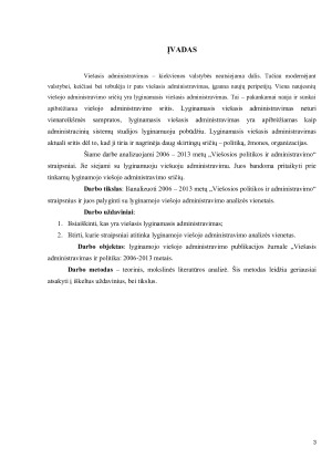 LYGINAMOJO VIEŠOJO ADMINISTRAVIMO PUBLIKACIJOS ŽURNALE „VIEŠOJI POLITIKA IR ADMINISTRAVIMAS“ 2006 – 2013 METAIS. Paveikslėlis 3