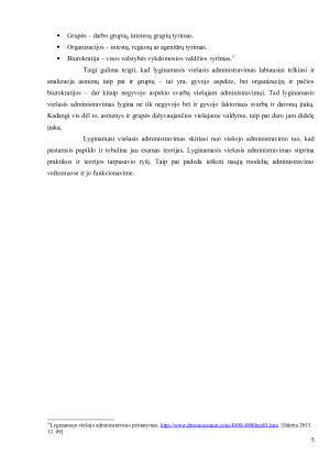 LYGINAMOJO VIEŠOJO ADMINISTRAVIMO PUBLIKACIJOS ŽURNALE „VIEŠOJI POLITIKA IR ADMINISTRAVIMAS“ 2006 – 2013 METAIS. Paveikslėlis 5