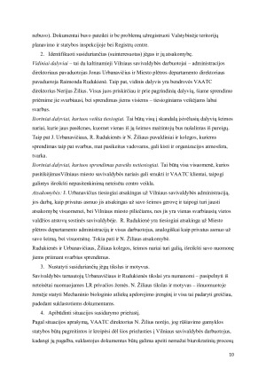 Etiško sprendimo priėmimo žingsniai pasirinkto atvejo analizė. Paveikslėlis 10