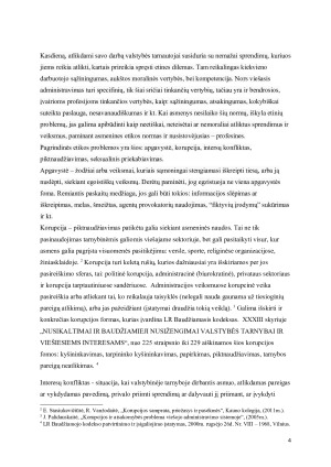 Etiško sprendimo priėmimo žingsniai pasirinkto atvejo analizė. Paveikslėlis 4
