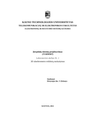 3D akselerometro reikšmių nuskaitymas
