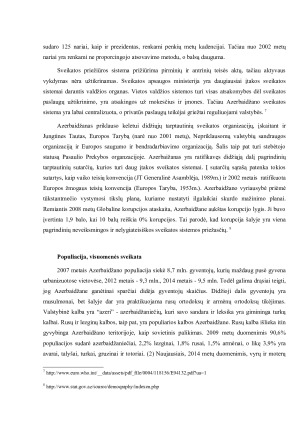 AZERBAIDŽANO SVEIKATOS APSAUGOS SISTEMOS APŽVALGA. Paveikslėlis 4