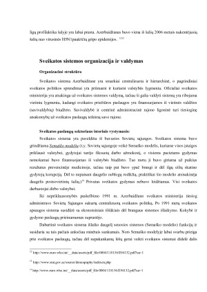 AZERBAIDŽANO SVEIKATOS APSAUGOS SISTEMOS APŽVALGA. Paveikslėlis 6