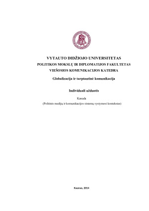Politinis medijų ir komunikacijos sistemų vystymosi kontekstas