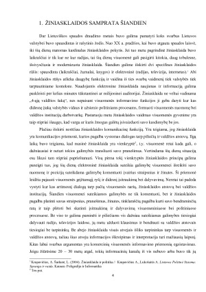 GLOBALIZAZIJA IR NACIONALINĖ VALSTYBĖ. ŽINIASKLAIDOS ĮTAKA VISUOMENĖS NUOMONĖS FORMAVIMO PROCESESUOSE. Paveikslėlis 4
