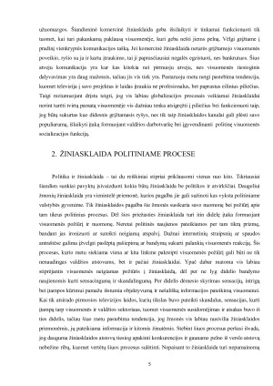 GLOBALIZAZIJA IR NACIONALINĖ VALSTYBĖ. ŽINIASKLAIDOS ĮTAKA VISUOMENĖS NUOMONĖS FORMAVIMO PROCESESUOSE. Paveikslėlis 5