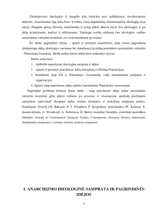 ANARCHIZMO VAIDMUO NACIONALINĖJE VALSTYBĖJE PRANCŪZIJOS ATVEJO ANALIZĖ. Paveikslėlis 3