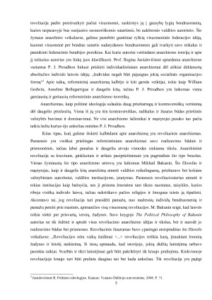 ANARCHIZMO VAIDMUO NACIONALINĖJE VALSTYBĖJE PRANCŪZIJOS ATVEJO ANALIZĖ. Paveikslėlis 5