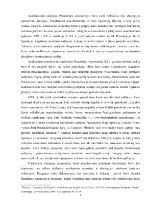 ANARCHIZMO VAIDMUO NACIONALINĖJE VALSTYBĖJE PRANCŪZIJOS ATVEJO ANALIZĖ. Paveikslėlis 9
