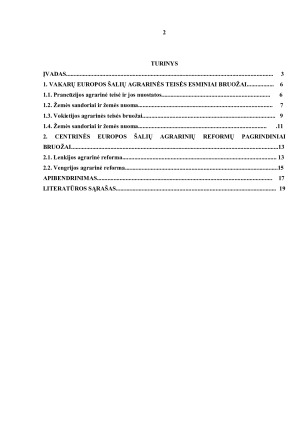 EUROPOS ŠALIŲ AGRARINĖS TEISĖS PAGRINDINIŲ BRUOŽŲ ANALIZĖ. Paveikslėlis 2
