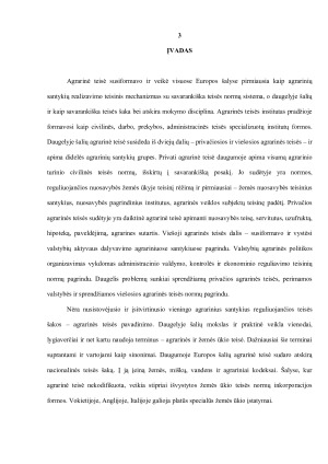 EUROPOS ŠALIŲ AGRARINĖS TEISĖS PAGRINDINIŲ BRUOŽŲ ANALIZĖ. Paveikslėlis 3