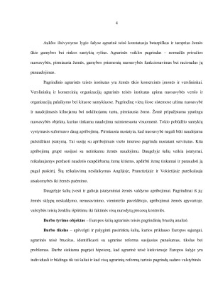 EUROPOS ŠALIŲ AGRARINĖS TEISĖS PAGRINDINIŲ BRUOŽŲ ANALIZĖ. Paveikslėlis 4