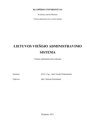 LIETUVOS VIEŠOJO ADMINISTRAVIMO SISTEMA (2)