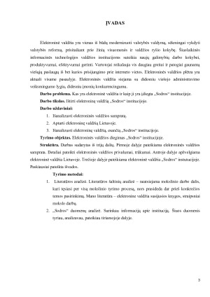 ELEKTRONINĖ VALDŽIA „SODROS“ INSTITUCIJOJE. Paveikslėlis 3