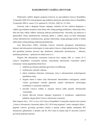 ELEKTRONINĖ VALDŽIA „SODROS“ INSTITUCIJOJE. Paveikslėlis 6