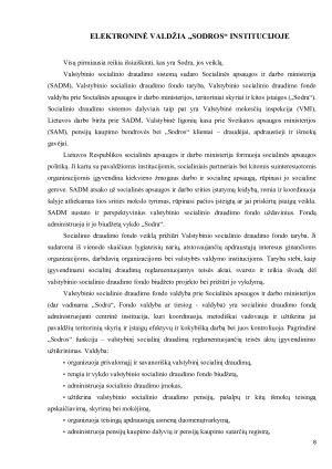 ELEKTRONINĖ VALDŽIA „SODROS“ INSTITUCIJOJE. Paveikslėlis 8