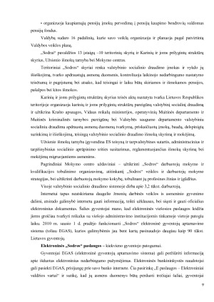 ELEKTRONINĖ VALDŽIA „SODROS“ INSTITUCIJOJE. Paveikslėlis 9