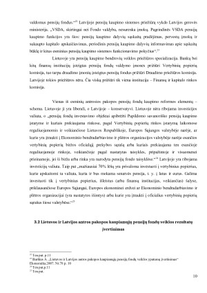 LIETUVOS IR LATVIJOS VIEŠOJO VALDYMO REFORMŲ LYGINAMOJI ANALIZĖ. Paveikslėlis 10