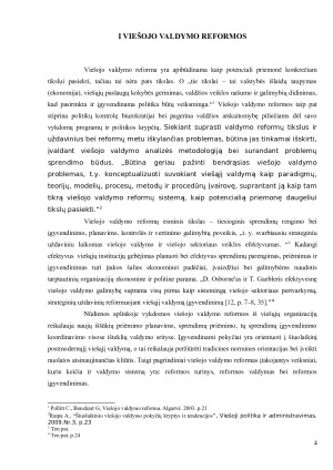 LIETUVOS IR LATVIJOS VIEŠOJO VALDYMO REFORMŲ LYGINAMOJI ANALIZĖ. Paveikslėlis 4