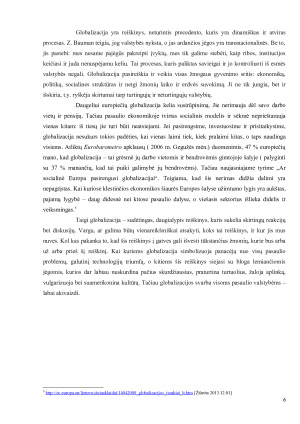 GLOBALIOS TARPTAUTINĖS SISTEMOS RAIDOS TENCENSIJOS IR ES. Paveikslėlis 6