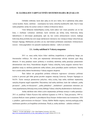 GLOBALIOS TARPTAUTINĖS SISTEMOS RAIDOS TENCENSIJOS IR ES. Paveikslėlis 7