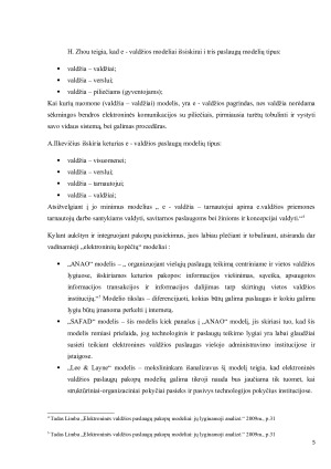 ELEKTRONINĖ VALDŽIA VIEŠOJOJE ĮSTAIGOJE. Paveikslėlis 5