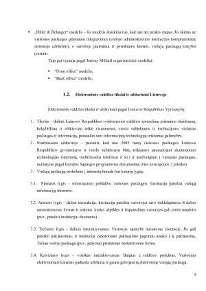 ELEKTRONINĖ VALDŽIA VIEŠOJOJE ĮSTAIGOJE. Paveikslėlis 6