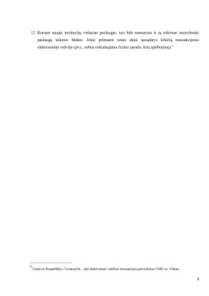 ELEKTRONINĖ VALDŽIA VIEŠOJOJE ĮSTAIGOJE. Paveikslėlis 8