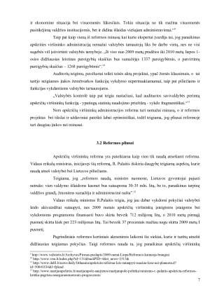 LIETUVOS APSKRIČIŲ VIRŠININKŲ ADMINISTRACIJOS REFORMA. Paveikslėlis 7