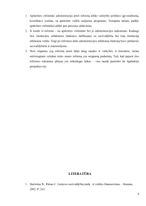 LIETUVOS APSKRIČIŲ VIRŠININKŲ ADMINISTRACIJOS REFORMA. Paveikslėlis 9