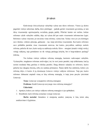 VIEŠOJO VALDYMO REFORMOS LIETUVOJE. Paveikslėlis 3