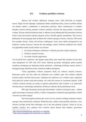 VIEŠOJO VALDYMO REFORMOS LIETUVOJE. Paveikslėlis 8