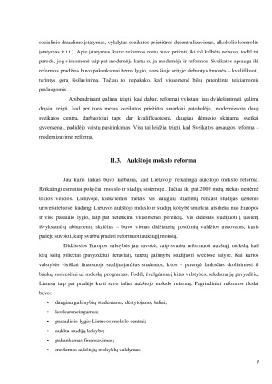 VIEŠOJO VALDYMO REFORMOS LIETUVOJE. Paveikslėlis 9