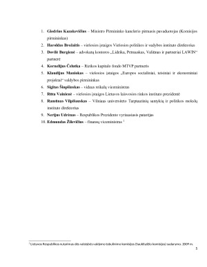 SAULĖLYDŽIO KOMISIJA. JOS PASKIRTIS IR VEIKLA 2009-2011 METAIS. PERSPEKTYVOS. Paveikslėlis 5