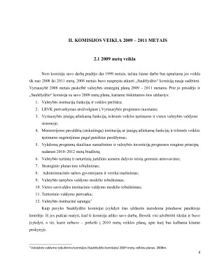 SAULĖLYDŽIO KOMISIJA. JOS PASKIRTIS IR VEIKLA 2009-2011 METAIS. PERSPEKTYVOS. Paveikslėlis 6