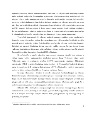 SAULĖLYDŽIO KOMISIJA. JOS PASKIRTIS IR VEIKLA 2009-2011 METAIS. PERSPEKTYVOS. Paveikslėlis 9