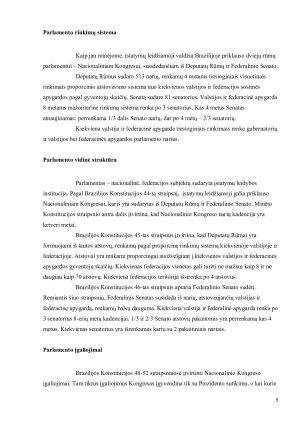 BRAZILIJOS PARLAMENTAS. Paveikslėlis 5