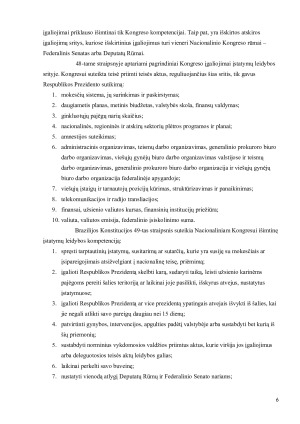 BRAZILIJOS PARLAMENTAS. Paveikslėlis 6
