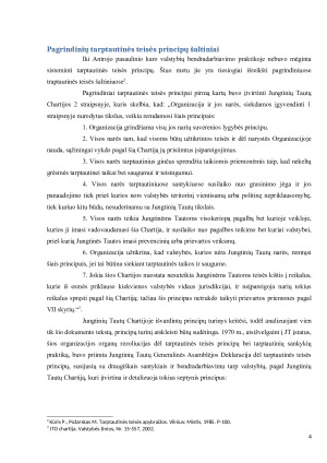 VALSTYBIŲ SUVERENIOS LYGYBĖS PRINCIPAS. Paveikslėlis 4