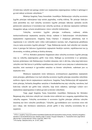 VALSTYBIŲ SUVERENIOS LYGYBĖS PRINCIPAS. Paveikslėlis 7