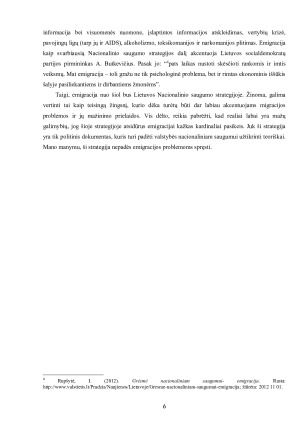 MIGRACIJA KAIP IŠŠŪKIS NACIONALINIAM SAUGUMUI. Paveikslėlis 6