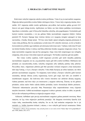 MIGRACIJA KAIP IŠŠŪKIS NACIONALINIAM SAUGUMUI. Paveikslėlis 7
