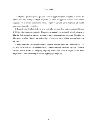 MIGRACIJA KAIP IŠŠŪKIS NACIONALINIAM SAUGUMUI. Paveikslėlis 9