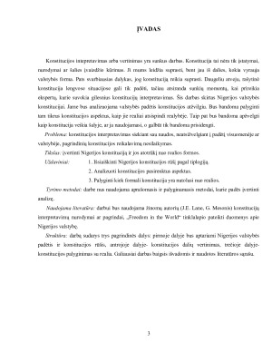 NIGERIJOS KONSTITUCIJOS ANALIZĖ. Paveikslėlis 3