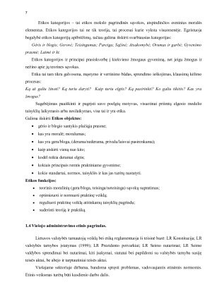 ETINIŲ PRINCIPŲ VALSTYBĖS TARNYBOJE SAMPRATA. Paveikslėlis 7