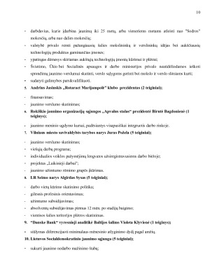 Jaunimo nedarbo lygis Lietuvoje ir jo mažinimo galimybės. Paveikslėlis 10