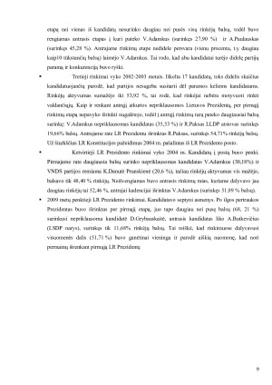 LIETUVOS RESPUBLIKOS VALDŽIOS RINKIMŲ SISTEMOS. Paveikslėlis 10