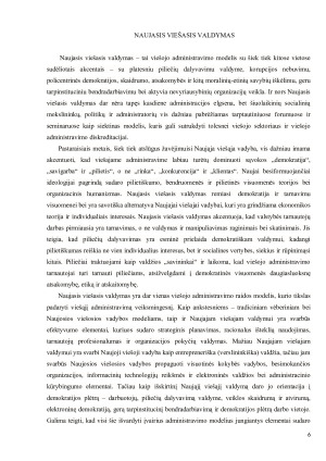 NAUJOJO VIEŠOJO VALDYMO ĮGYVENDINIMO PROBLEMOS VAKARŲ DEMOKRATIJOSE. Paveikslėlis 6